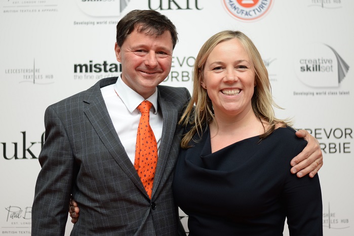 Kate Hills with Christopher Nieper. © Meet the Manufacturer